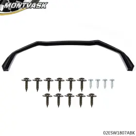2014mmo001010 2014mmotor Fit For 15-20 Subaru Wrx Sti Sedan Cs-style Front Bumper Lip Spoiler Kit Black