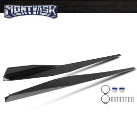 Mmo298851 2014mmotor Carbon Look Side Skirts Extension Panel Fit For 2020-2023 Corvette C8 5vm Style