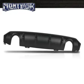 Mmo521155 2014mmotor Rear Bumper Lip Diffuser Splitter Spoiler Matte Black Fit For 16-21 Honda Civic