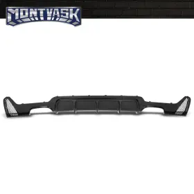 Mmo851000 2014mmotor Fit For 14-20 Bmw F32 F33 F36 4 Series M Sport Rear Bumper Diffuser Carbon Look