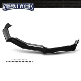 Mmo998741 2014mmotor 5vm Style Gloss Black Front Bumper Lip Splitter Fit For 20-25 Chevy Corvette C8