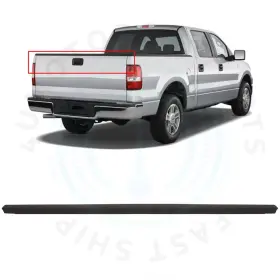 12701653 4umotor Rear Tailgate Molding Cover Cap Protector Abs For 04-08 Ford F-150 4.6l 5.4l