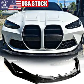 Aacarfans Factory 569807671006 Real Carbon Fiber Front Bumper Lip Spoiler For 2021-2025 Bmw G80 M3 G82 G83 M4