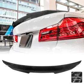 Rg-bm-g30-rs-mp-cf Abp Parts Real Carbon Fiber Spoiler For 2017-2023 Bmw 5 Series G30 F90 M5 Rear