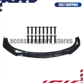 Blf-v2-w21316glbk Accessorypart For 17-20 Mercedes Benz W213 E300 E63 Amg V2 B Style Gloss Blk Front Bumper Lip