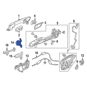 67910tvaa01zz Acura Oe For Integra 2023-2026 Rear Right Upper Door Hinge