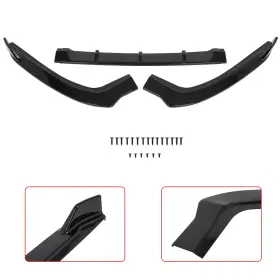 Ad119555v01 Adv Us For 2019-2021 Toyota Avalon Front Bumper Lip Painted Black X1