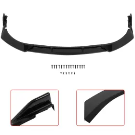 Ad119562v01 Adv Us For 2021 Toyota Camry Trd Se Xse Sport Front Bumper Lip Painted Black X1