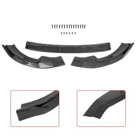 Ad119599v01 Adv Us For 2013-2020 Nissan 370z Front Bumper Lip Carbon Fiber Color X1