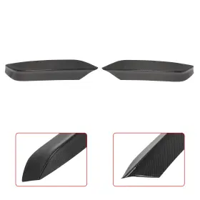 Ad127865v01 Adv 2x Fit For 15-18 Bmw F80 M3 F82 M4 Front Bumper Eyelid Covers Carbon Fiber New