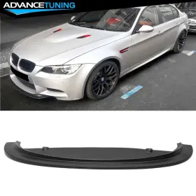Adv-blf-be92m3crt-pu Advancetuning For 08-13 Bmw E92 M3 2dr 4dr Crt Style Front Bumper Lip Spoiler Chin Splitter Pu