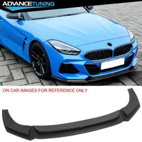 Adv-blf-bg29mth3p-mbk Advancetuning Fits 19-26 Bmw G29 Z4 M Sport H Style Front Bumper Lip Spoiler Abs Matte Black