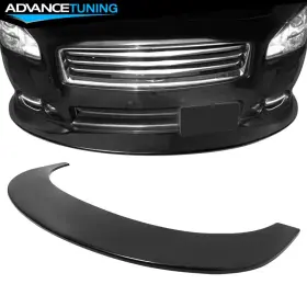 Adv-blf-uni-sp2-r Advancetuning 67 Inch X 24 Universal Front Bumper Lip Underbody Guard Splitter Unpainted Black Pu