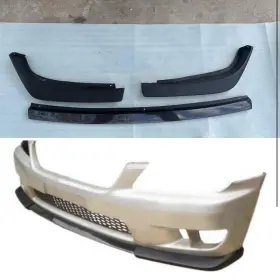 154327 Aeroworkz Jdm Toyota Altezza Sxe10 3pc Carbon Fiber Front Bumper Lip