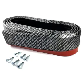 Wfbs-250-cblk Afatebox Front Bumper Lip 8.2 Ft / 250cm Universal Strip Splitter Spoiler Side Skirt C