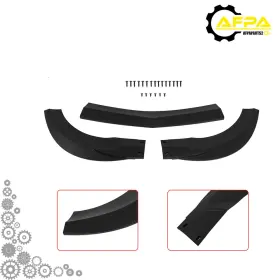 Afpa119597a01 Afpa Front Bumper Lip Black For 2008-2011 Mercedes Benz W204 C Class