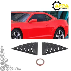 Afpa170633a01 Afpa Front Bumper Lip Black For 2010 C2015 Chevy Camaro Non Convertible Models