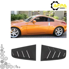 Afpa170636a01 Afpa Front Bumper Lip Black For 2003 2008 Nissan 350z Non Convertible Models