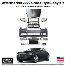51117238379 Aftermarket 2020 Ghost Style Facelift Body Kit For 2010-2014 Rolls Royce