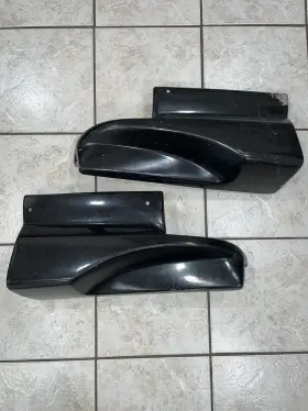 Nv-72 Aftermarket 1989-1994 Nissan 240sx S13 Hatchback Rear Spats Valance Caps Veilside Style Used