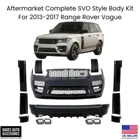 Lr064625 Aftermarket Product Svo Full Body Kit For 13-17 Range Rover Vogue L405 Front Rear Bumper