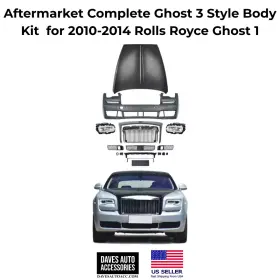 7198859 Aftermarket Products Ghost 3 Style Body Kit For 2010-2014 Rolls Royce 1 Facelift