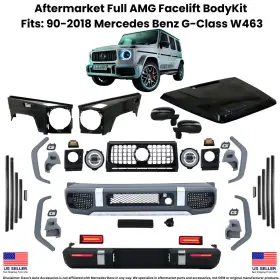 5170 Aftermarket Products A 463 880 W463 To 2020 G63 Full Conversion Facelift Bodykit G-wagon 1990-2018 G500 G55