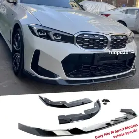 Ece280us Aftermarket Products For Bmw 3 Series G20 M340i 330i M Sport Front Bumper Splitter Lip Gloss Blk 23