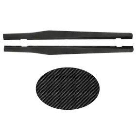 Trsa000004110 Aftermarket For Camaro Lt Ls Ss 2010-2015 Side Skirts Extension Lip Carbon Fiber Color