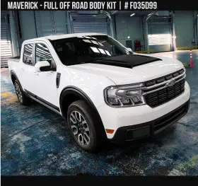 Fo35d99 Air Design Fits 22-24 Maverick Street Styling Body Kit Satin Black New