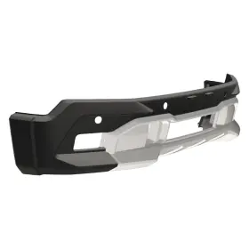 Air Design Gm41d18 For Gmc Sierra 1500 22-26 Satin Black And Silver Front Bumper Guard W Drl