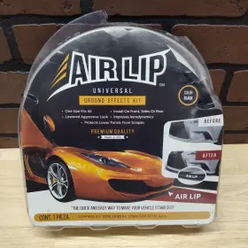 Air Lip 085387480034 Universal Ground Effects Kit Inc Made In Usa 3m Black