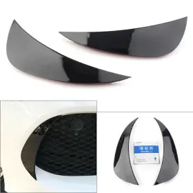 W205 Air Rocket 311000238028 Abs Front Bumper Vent Outlet Cover Trim For Benz C-class 15-18 Black