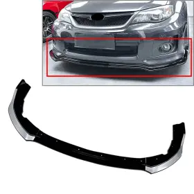 Air Rocket 550752353652 Us Front Bumper Spoiler Splitter Lip For Subaru Impreza Wrx Sti 2011-14 Gloss