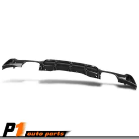 Allgood112514 Allgoodauto Fits 2014-20 Bmw F32 420i 428i 435i M Sport Rear Diffuser Lip Carbon Fiber Look