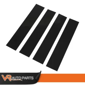 Allgood1125242 Allgoodauto Fit For 2004-13 2014 Ford F-150 Super Cab Crew Piano Black Pillar Post Door Trim