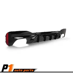 Allgooog120190 Allgoodauto Fits 17-23 Bmw G30 5 Series M Competition Style Gloss Black Rear Bumper Diffuser