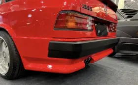 B20140000 Amg Mercedes 190 W201 Euro Rear Bumper Lower Valance Fiberglass New