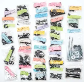F500114 Amk Products 1967 Camaro Convertible With Deluxe Interior 324 Piece Master Fastener