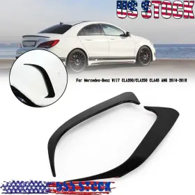 C207-a031 Amotopart Black Rear Bumper Spoiler Air Vent Cover Fit Mercedes W117 Cla Class 2014-18 #1