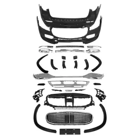 C207-b005-b Amotopart Body Kit Bumper Fits Mercedes Benz Gls X167 2020-22 Upgrade To Maybach680 Style