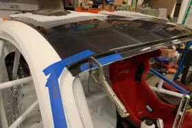 Ac-cr15fdmu-dry Anderson Composites For Ford Mustang 15-19 Matte Dry Carbon Fiber Replacement Roof