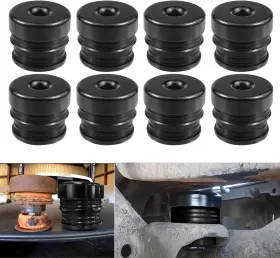Va1345bk Anvalee Silicone Body Mount Kit For Ford F-250 F-350 2008-2016 2wd 4wd Crew Cab Bushings