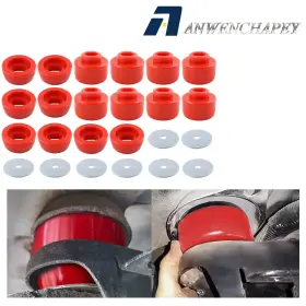 Bus013-rd-w Anwenchapey 7-141 For Chevy Sierra Gmc 1500 2500 2wd 4wd 1999-14 Body Mount Bushing Cab Kit