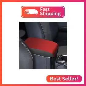 Blkf65-blk Aomsazto Console Covers For 2016-2023 Toyota Tacoma Red
