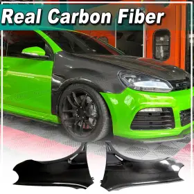 Apex-carbon 569807037420 For Volkswagen Vw Golf Mk6 Gti Real Side Exterior Fender Vent Trims