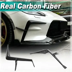 Gr86 Apex-carbon 569807698270 For Toyota Subaru Brz 2022 Real Front Bumper Canards Fins Splitters