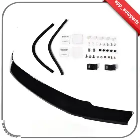 App117682a01 App Front Bumper Lip For 2017 Ford F250 F350 Super Duty Glossy Black