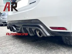 Ar-gry20difmxcf Ar Mx Style Carbon Fiber Rear Add-on Diffuser For 2021-2024 Toyota Gr Yaris Only