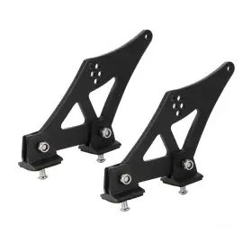 Aramox 748904241524 Universal Cnc Aluminum Rear Wing Spoiler Mount Brackets 5 Inch Trunk Legs